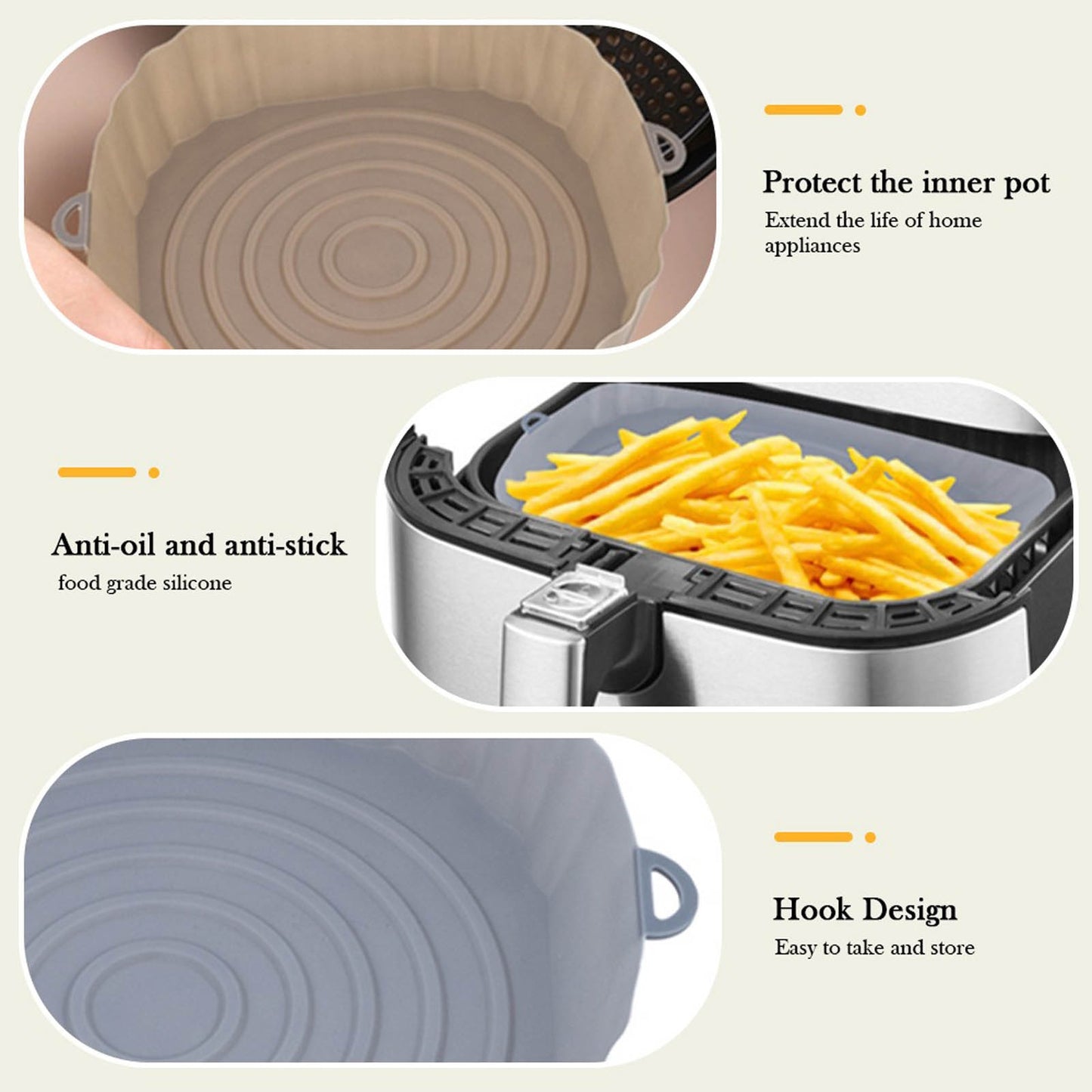 Air Fryer Silicone Basket