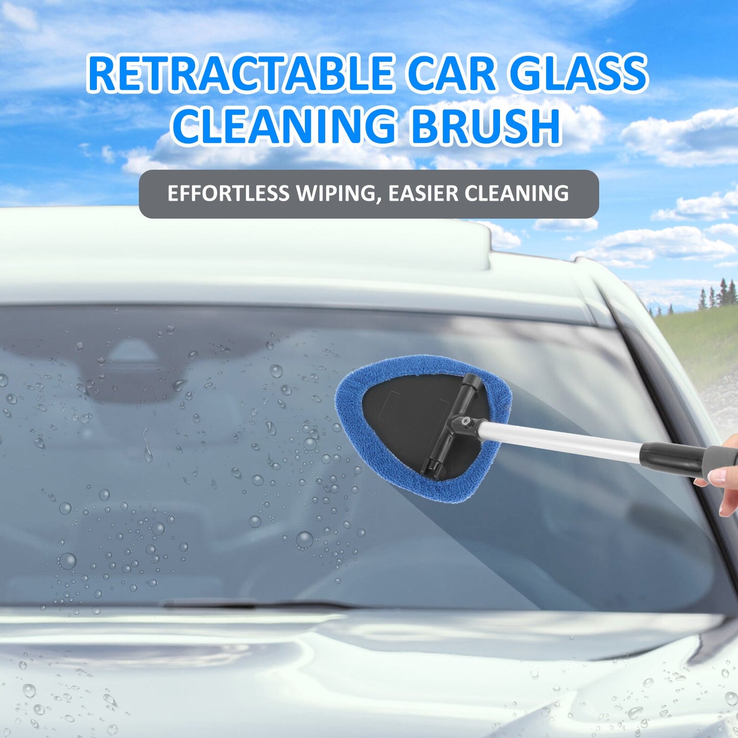 Windshield Car Window Microfiber Cleaner