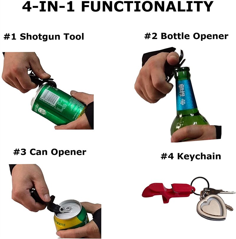 Beer Bong Shotgunning Bottle Opener