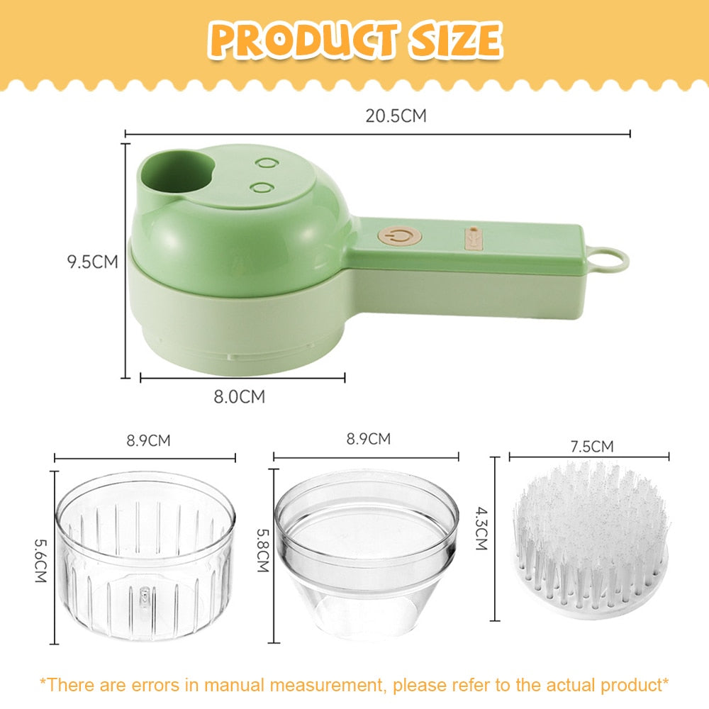 Multifunctional Electric Vegetable Cutter