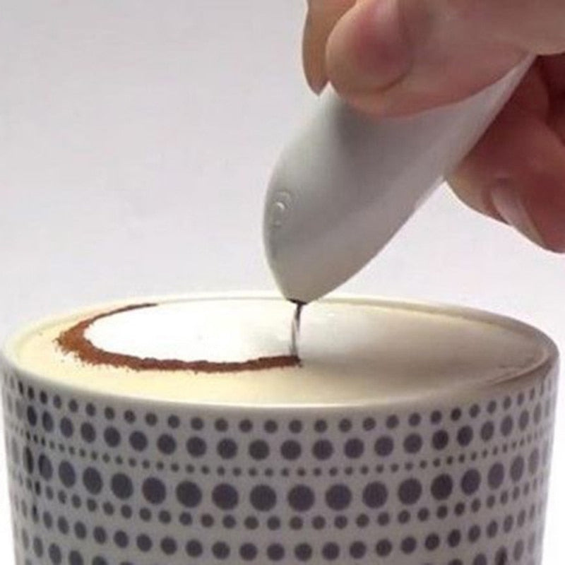 Creative Electrical Art Pen for Latte Coffees, Cake, Baking Decorations etc