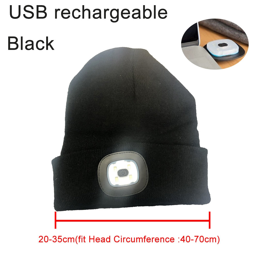 LED Beanie Cap