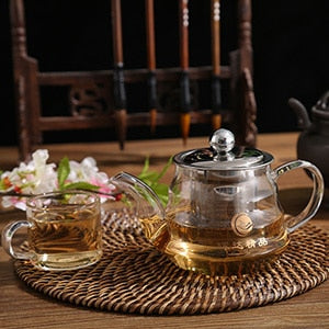 Glass Tea Pot Set