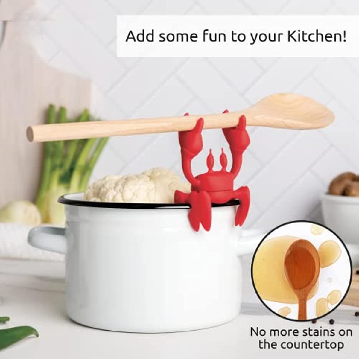 Kitchen Silicone Spoon Rest