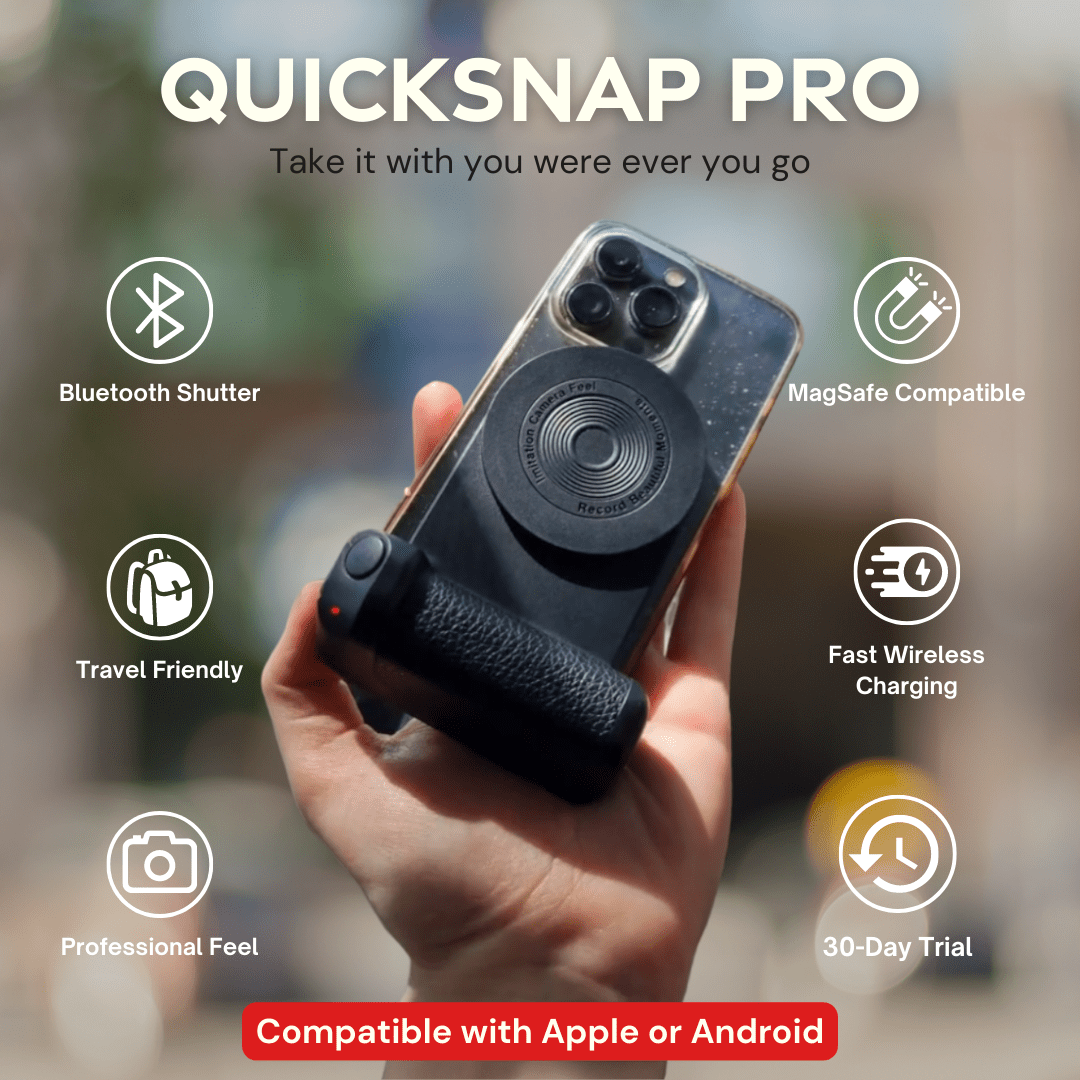 QuickSnap - Magnetic Camera Handle