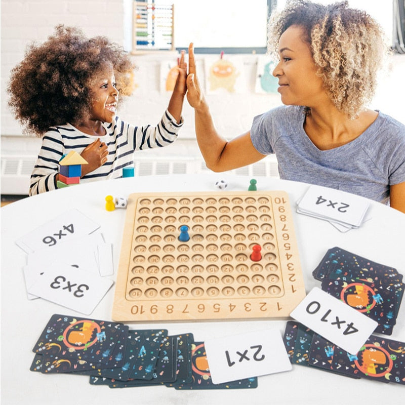 Wooden Montessori Math Boards