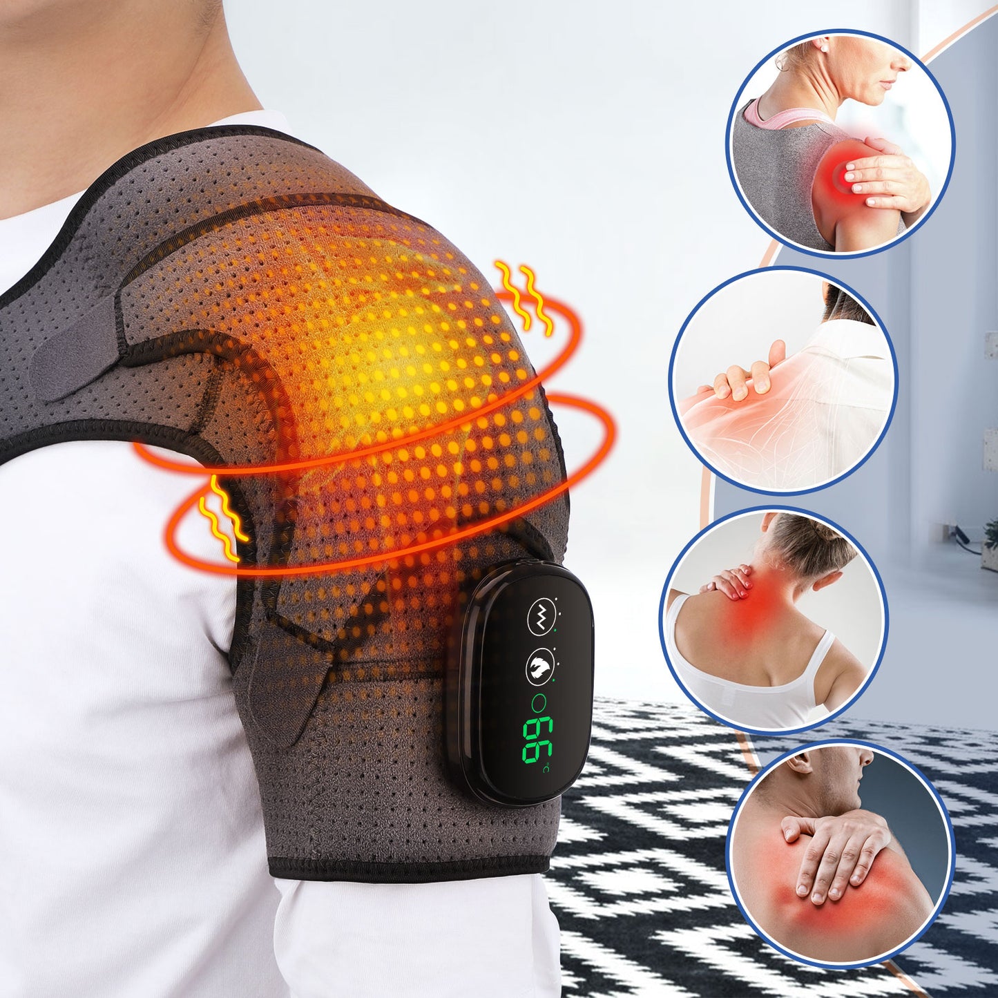 Electric Shoulder Massager Wrap