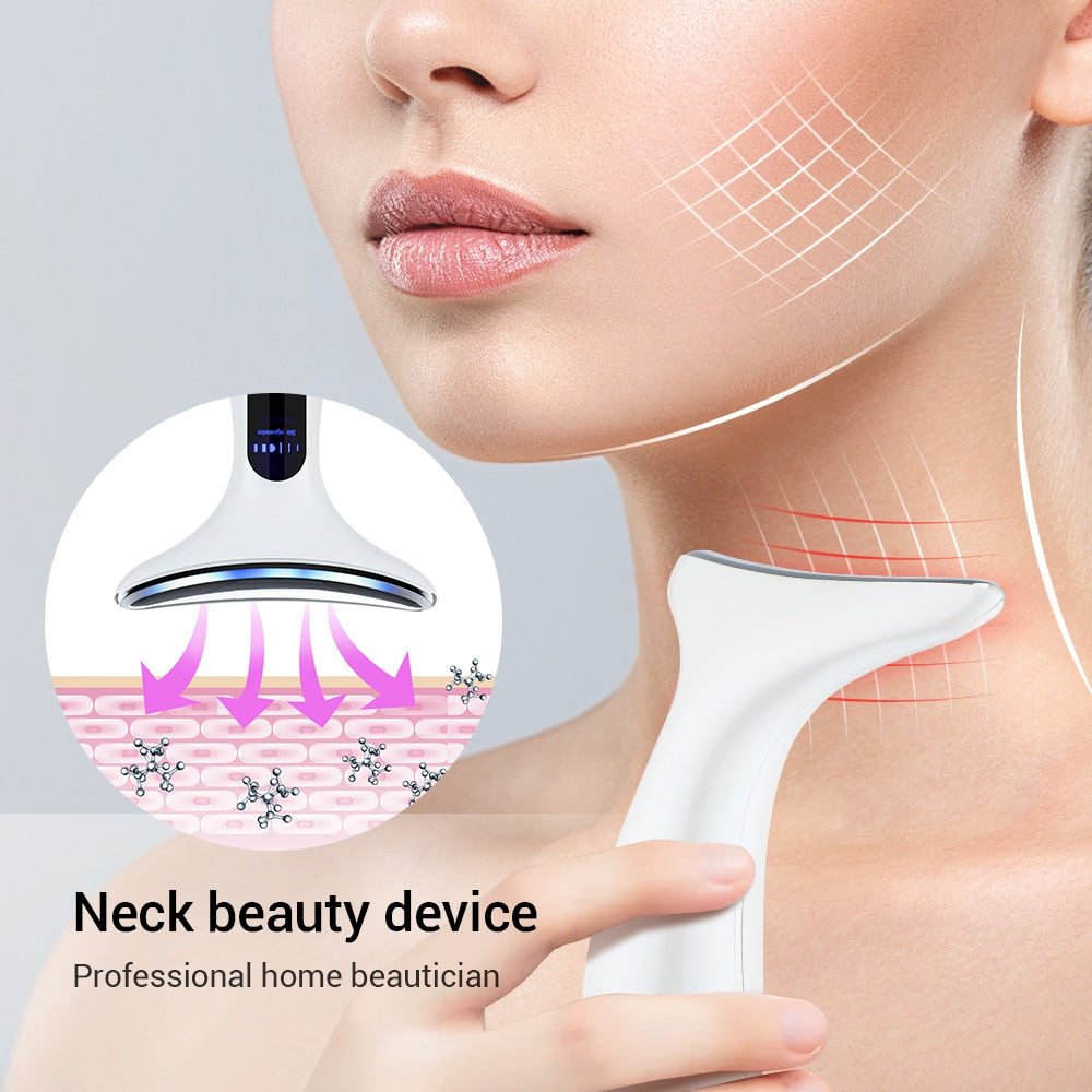 LED 7in1 Facial & Neck Massager