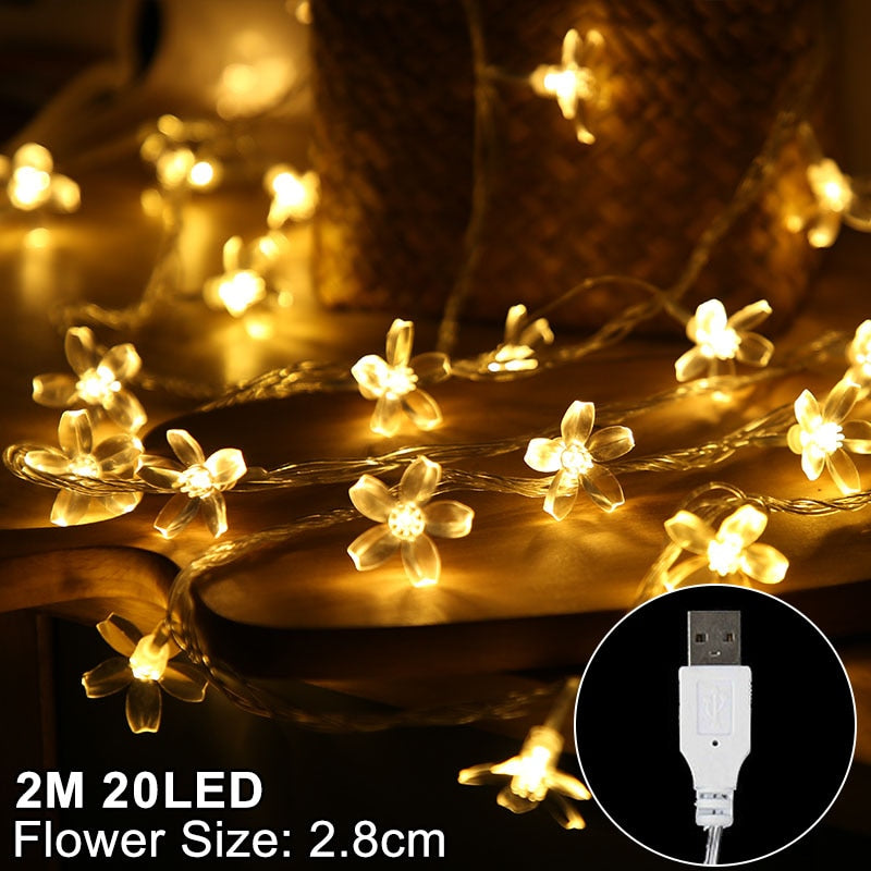 LED Christmas Hanging Lights Décor