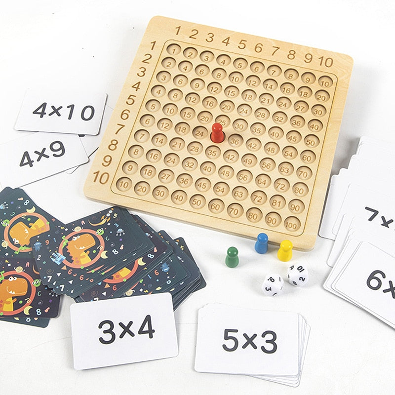 Wooden Montessori Math Boards