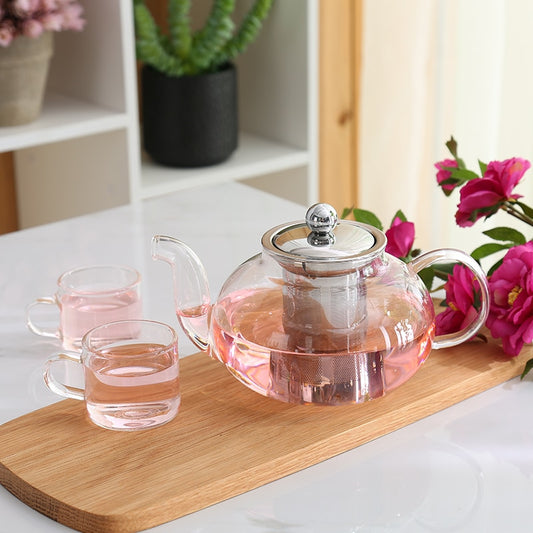 Glass Tea Pot Set