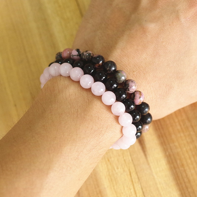 Madame, Monsieur Natural Stone Bracelet Set