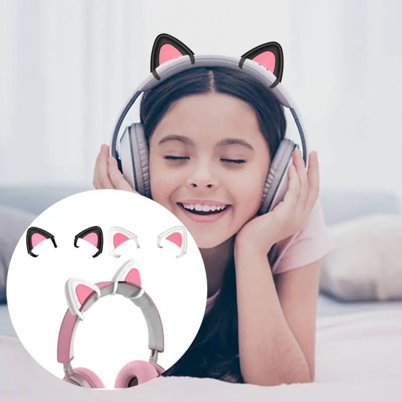 Cat Earmuffs Headphones